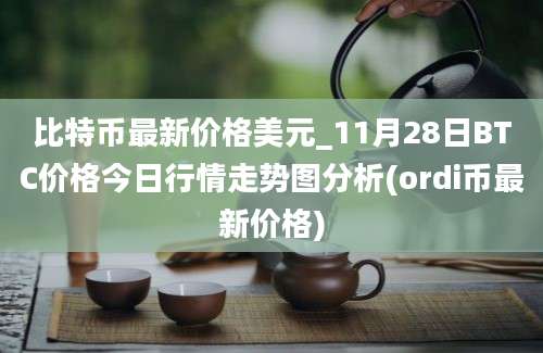 比特币最新价格美元_11月28日BTC价格今日行情走势图分析(ordi币最新价格)