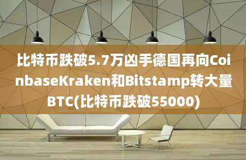 比特币跌破5.7万凶手德国再向CoinbaseKraken和Bitstamp转大量BTC(比特币跌破55000)