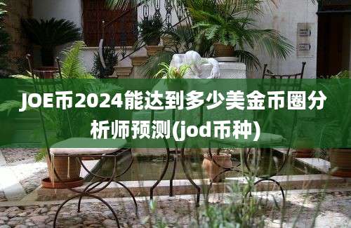 JOE币2024能达到多少美金币圈分析师预测(jod币种)