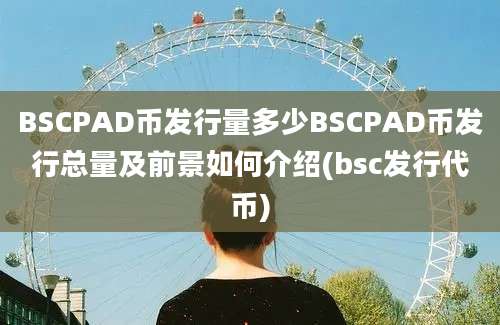 BSCPAD币发行量多少BSCPAD币发行总量及前景如何介绍(bsc发行代币)