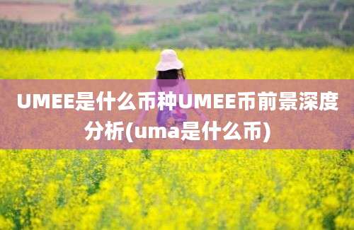 UMEE是什么币种UMEE币前景深度分析(uma是什么币)