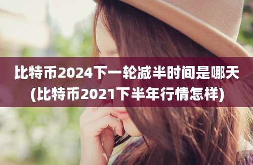 比特币2024下一轮减半时间是哪天(比特币2021下半年行情怎样)