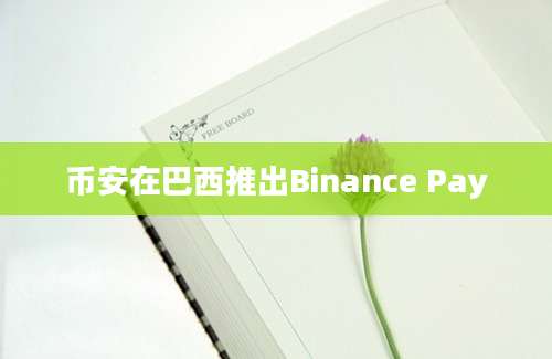 币安在巴西推出Binance Pay