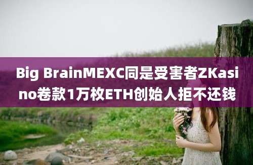 Big BrainMEXC同是受害者ZKasino卷款1万枚ETH创始人拒不还钱