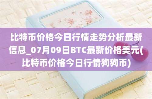 比特币价格今日行情走势分析最新信息_07月09日BTC最新价格美元(比特币价格今日行情狗狗币)