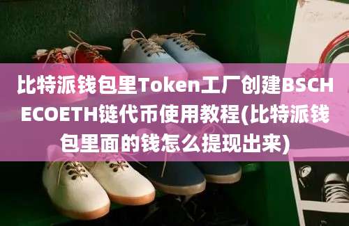 比特派钱包里Token工厂创建BSCHECOETH链代币使用教程(比特派钱包里面的钱怎么提现出来)