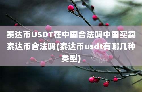 泰达币USDT在中国合法吗中国买卖泰达币合法吗(泰达币usdt有哪几种类型)