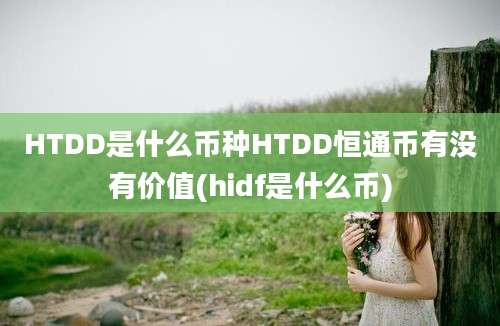 HTDD是什么币种HTDD恒通币有没有价值(hidf是什么币)