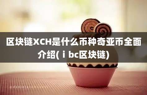 区块链XCH是什么币种奇亚币全面介绍(ⅰbc区块链)