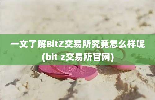 一文了解BitZ交易所究竟怎么样呢(bit z交易所官网)