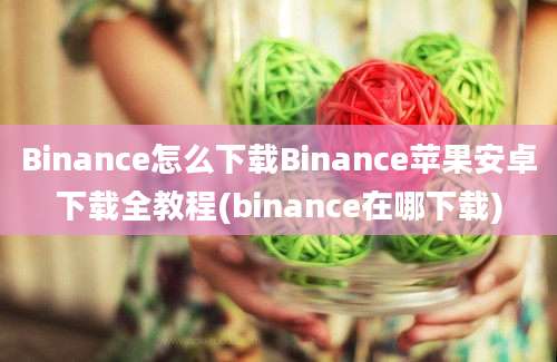 Binance怎么下载Binance苹果安卓下载全教程(binance在哪下载)