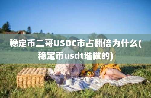 稳定币二哥USDC市占翻倍为什么(稳定币usdt谁做的)