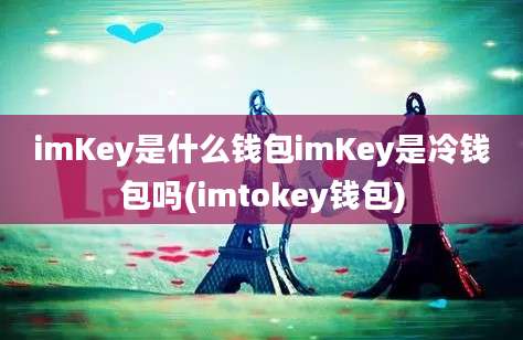 imKey是什么钱包imKey是冷钱包吗(imtokey钱包)