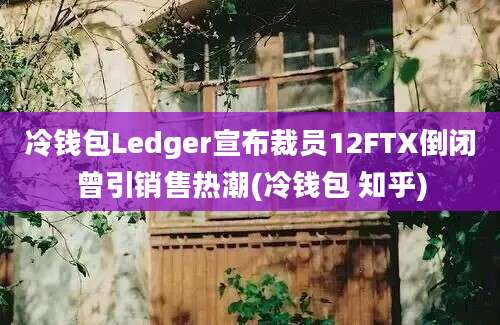 冷钱包Ledger宣布裁员12FTX倒闭曾引销售热潮(冷钱包 知乎)