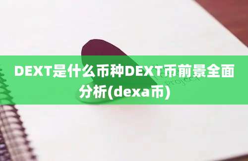 DEXT是什么币种DEXT币前景全面分析(dexa币)