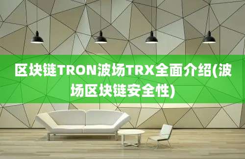 区块链TRON波场TRX全面介绍(波场区块链安全性)