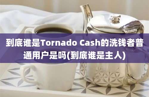 到底谁是Tornado Cash的洗钱者普通用户是吗(到底谁是主人)