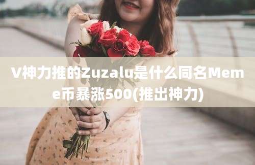 V神力推的Zuzalu是什么同名Meme币暴涨500(推出神力)