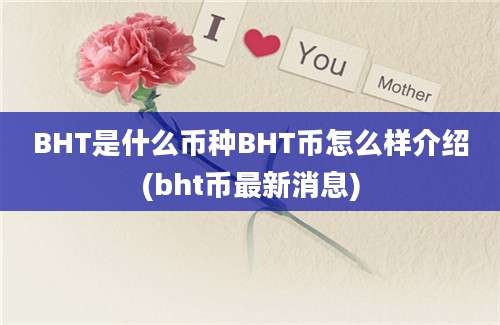 BHT是什么币种BHT币怎么样介绍(bht币最新消息)