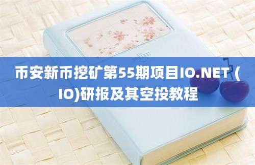 币安新币挖矿第55期项目IO.NET (IO)研报及其空投教程