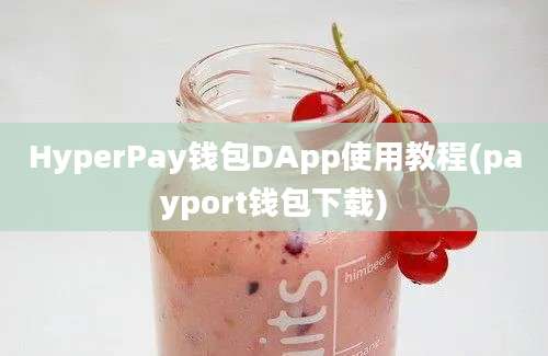 HyperPay钱包DApp使用教程(payport钱包下载)