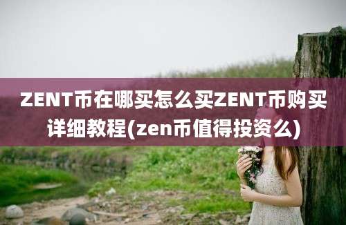 ZENT币在哪买怎么买ZENT币购买详细教程(zen币值得投资么)