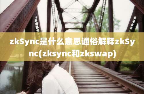 zkSync是什么意思通俗解释zkSync(zksync和zkswap)