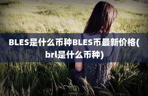 BLES是什么币种BLES币最新价格(brl是什么币种)