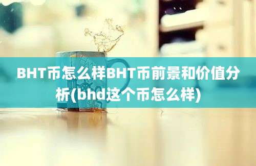 BHT币怎么样BHT币前景和价值分析(bhd这个币怎么样)