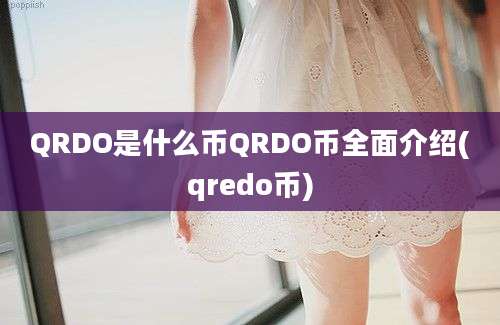 QRDO是什么币QRDO币全面介绍(qredo币)