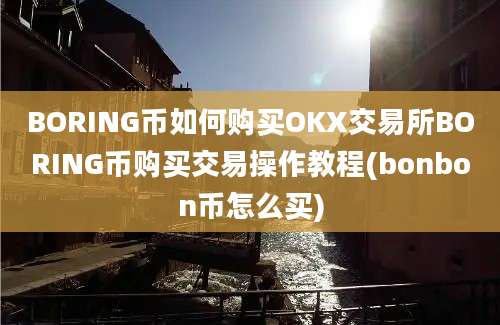 BORING币如何购买OKX交易所BORING币购买交易操作教程(bonbon币怎么买)