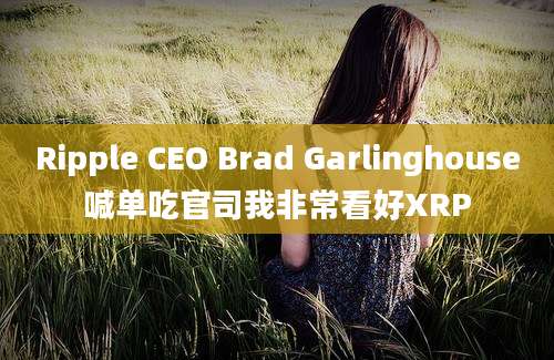 Ripple CEO Brad Garlinghouse喊单吃官司我非常看好XRP