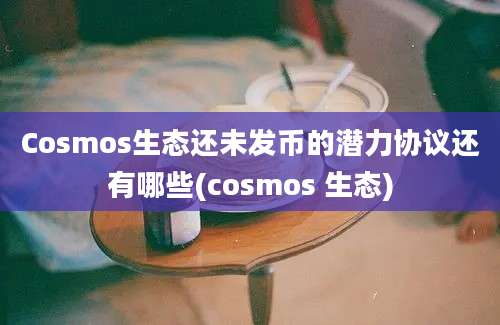 Cosmos生态还未发币的潜力协议还有哪些(cosmos 生态)