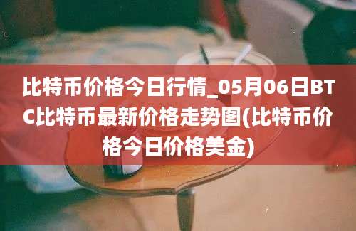 比特币价格今日行情_05月06日BTC比特币最新价格走势图(比特币价格今日价格美金)