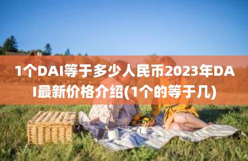 1个DAI等于多少人民币2023年DAI最新价格介绍(1个的等于几)