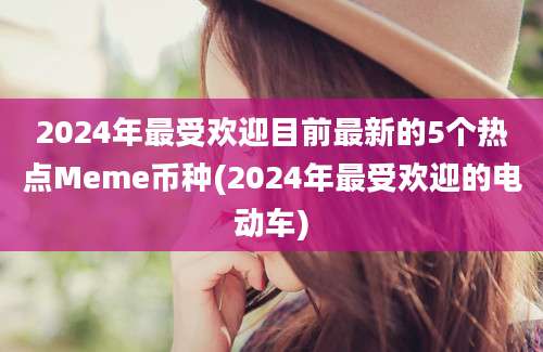 2024年最受欢迎目前最新的5个热点Meme币种(2024年最受欢迎的电动车)