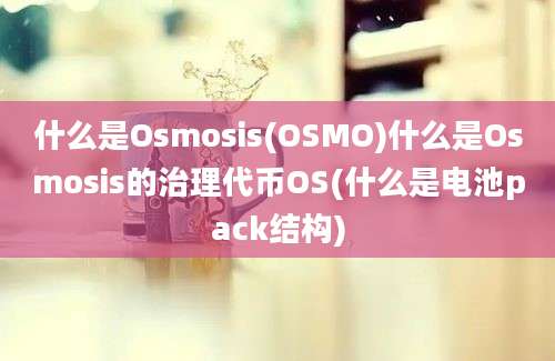 什么是Osmosis(OSMO)什么是Osmosis的治理代币OS(什么是电池pack结构)