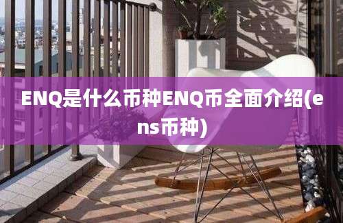 ENQ是什么币种ENQ币全面介绍(ens币种)