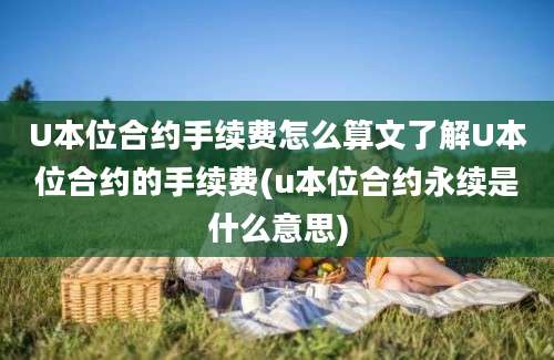 U本位合约手续费怎么算文了解U本位合约的手续费(u本位合约永续是什么意思)