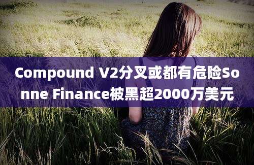 Compound V2分叉或都有危险Sonne Finance被黑超2000万美元