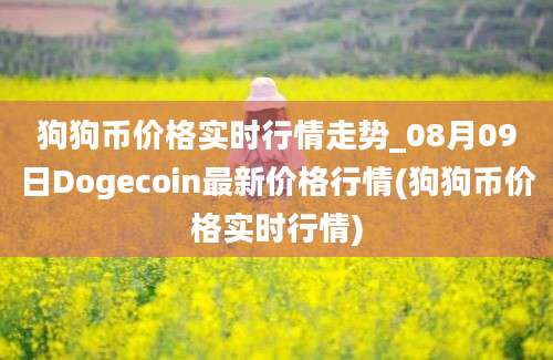 狗狗币价格实时行情走势_08月09日Dogecoin最新价格行情(狗狗币价格实时行情)