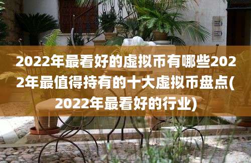 2022年最看好的虚拟币有哪些2022年最值得持有的十大虚拟币盘点(2022年最看好的行业)