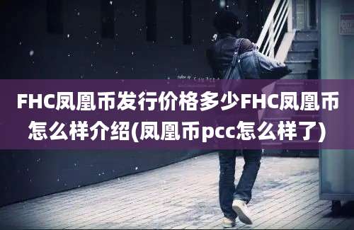 FHC凤凰币发行价格多少FHC凤凰币怎么样介绍(凤凰币pcc怎么样了)