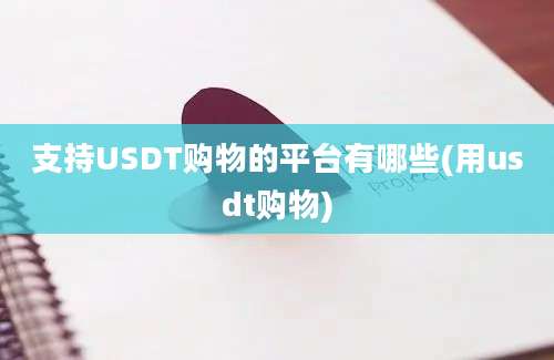 支持USDT购物的平台有哪些(用usdt购物)