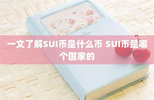 一文了解SUI币是什么币 SUI币是哪个国家的