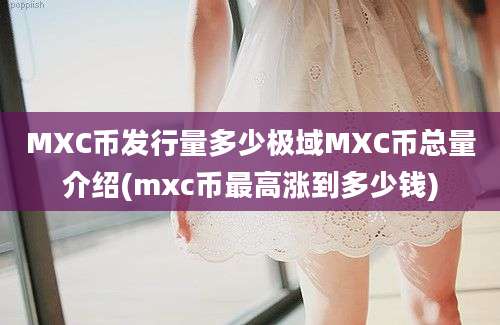 MXC币发行量多少极域MXC币总量介绍(mxc币最高涨到多少钱)