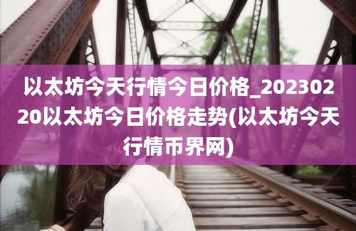 以太坊今天行情今日价格_20230220以太坊今日价格走势(以太坊今天行情币界网)