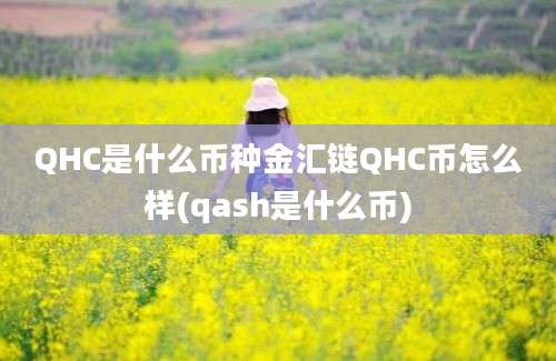 QHC是什么币种金汇链QHC币怎么样(qash是什么币)