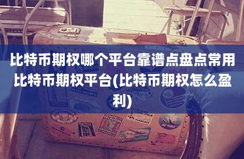 比特币期权哪个平台靠谱点盘点常用比特币期权平台(比特币期权怎么盈利)