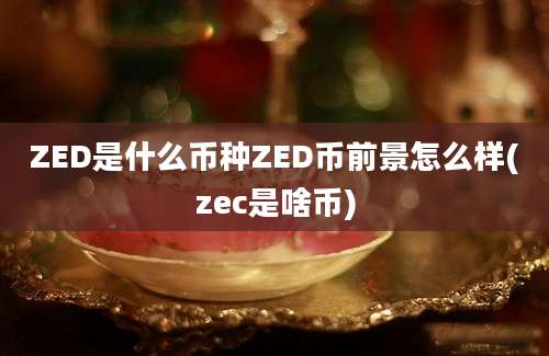 ZED是什么币种ZED币前景怎么样(zec是啥币)